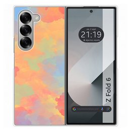 Funda Carcasa Dura para Samsung Galaxy Z Fold 6 5G diseño Acuarela 08 Dibujos