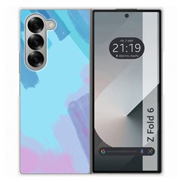 Funda Carcasa Dura para Samsung Galaxy Z Fold 6 5G diseño Acuarela 10 Dibujos