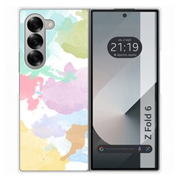 Funda Carcasa Dura para Samsung Galaxy Z Fold 6 5G diseño Acuarela 11 Dibujos