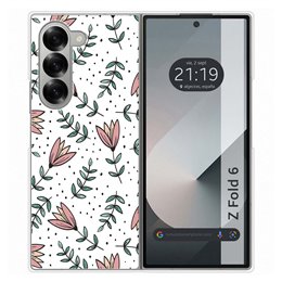 Funda Carcasa Dura para Samsung Galaxy Z Fold 6 5G diseño Flores 01 Dibujos