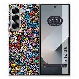 Funda Carcasa Dura para Samsung Galaxy Z Fold 6 5G diseño Flores 04 Dibujos