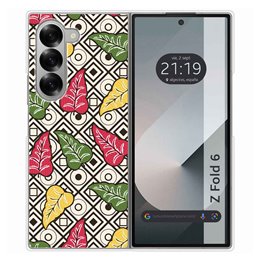 Funda Carcasa Dura para Samsung Galaxy Z Fold 6 5G diseño Flores 11 Dibujos