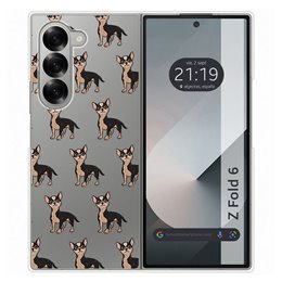 Funda Carcasa Dura para Samsung Galaxy Z Fold 6 5G diseño Perros 11 Dibujos