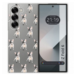 Funda Carcasa Dura para Samsung Galaxy Z Fold 6 5G diseño Perros 12 Dibujos