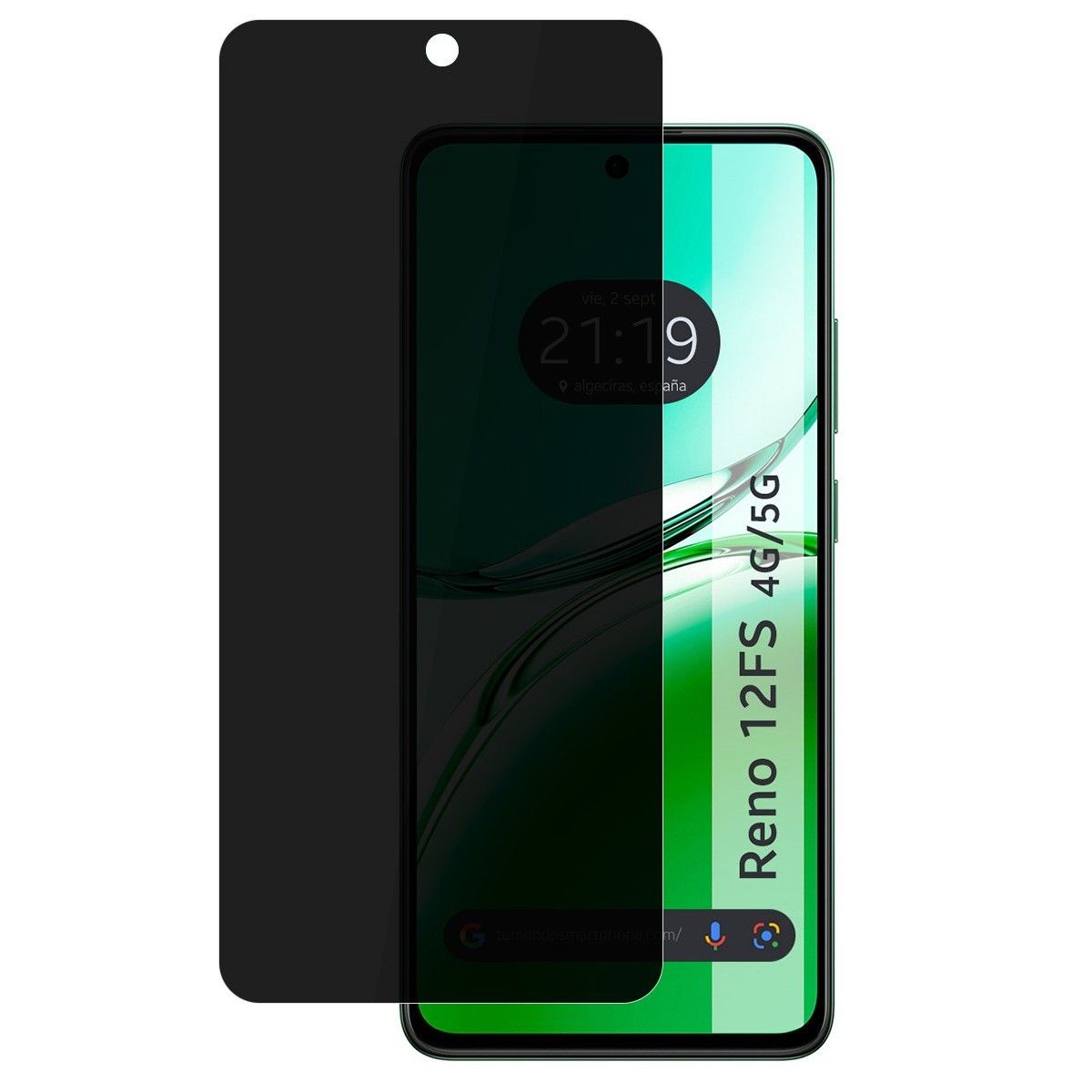 Protector Pantalla Hidrogel Privacidad Antiespías para Oppo Reno 12FS 4G / 12 FS 5G