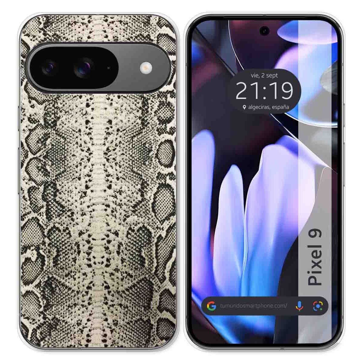 Funda Silicona para Google Pixel 9 5G diseño Animal 01 Dibujos