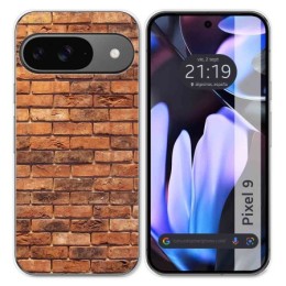 Funda Silicona para Google Pixel 9 5G diseño Ladrillo 04 Dibujos