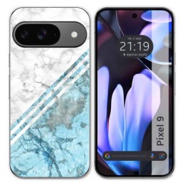 Funda Silicona para Google Pixel 9 5G diseño Mármol 02 Dibujos