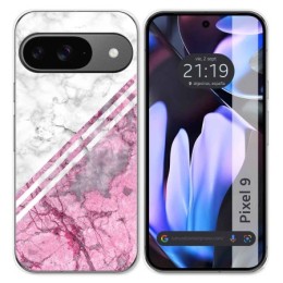 Funda Silicona para Google Pixel 9 5G diseño Mármol 03 Dibujos