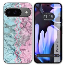 Funda Silicona para Google Pixel 9 5G diseño Mármol 08 Dibujos