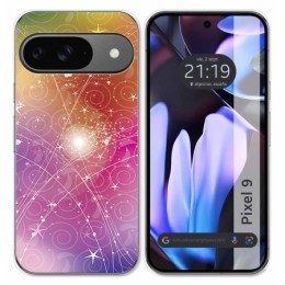 Funda Silicona para Google Pixel 9 5G diseño Abstracto Dibujos