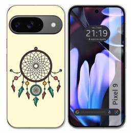 Funda Silicona para Google Pixel 9 5G diseño Atrapasueños Dibujos