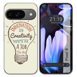 Funda Silicona para Google Pixel 9 5G diseño Creativity Dibujos