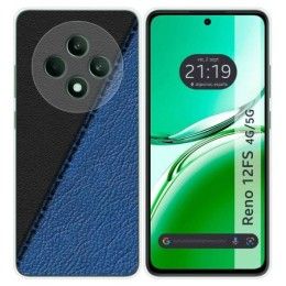 Funda Silicona para Oppo Reno 12FS 4G / 12 FS 5G diseño Cuero 02 Dibujos