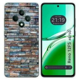 Funda Silicona para Oppo Reno 12FS 4G / 12 FS 5G diseño Ladrillo 05 Dibujos