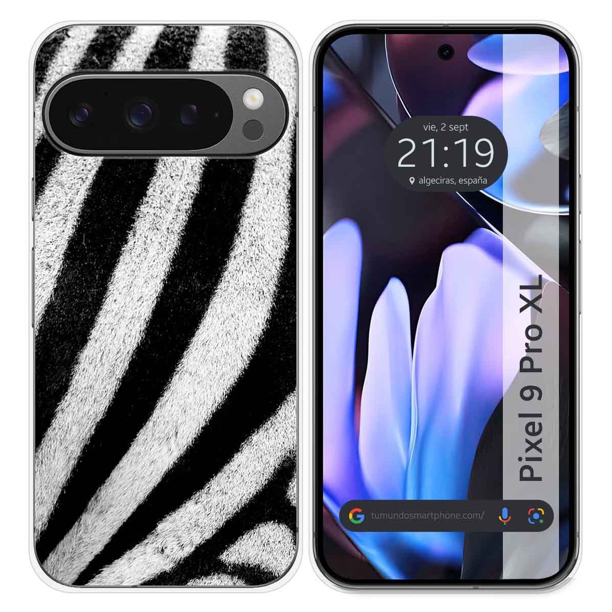 Funda Silicona para Google Pixel 9 Pro XL 5G diseño Animal 02 Dibujos