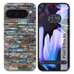 Funda Silicona para Google Pixel 9 Pro XL 5G diseño Ladrillo 05 Dibujos