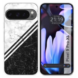 Funda Silicona para Google Pixel 9 Pro XL 5G diseño Mármol 01 Dibujos