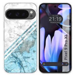 Funda Silicona para Google Pixel 9 Pro XL 5G diseño Mármol 02 Dibujos