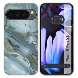 Funda Silicona para Google Pixel 9 Pro XL 5G diseño Mármol 09 Dibujos