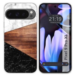 Funda Silicona para Google Pixel 9 Pro XL 5G diseño Mármol 11 Dibujos