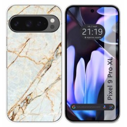 Funda Silicona para Google Pixel 9 Pro XL 5G diseño Mármol 13 Dibujos