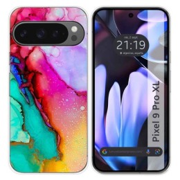 Funda Silicona para Google Pixel 9 Pro XL 5G diseño Mármol 15 Dibujos