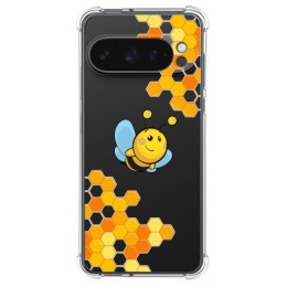 Funda Silicona Antigolpes para Google Pixel 9 Pro XL 5G diseño Abeja Dibujos