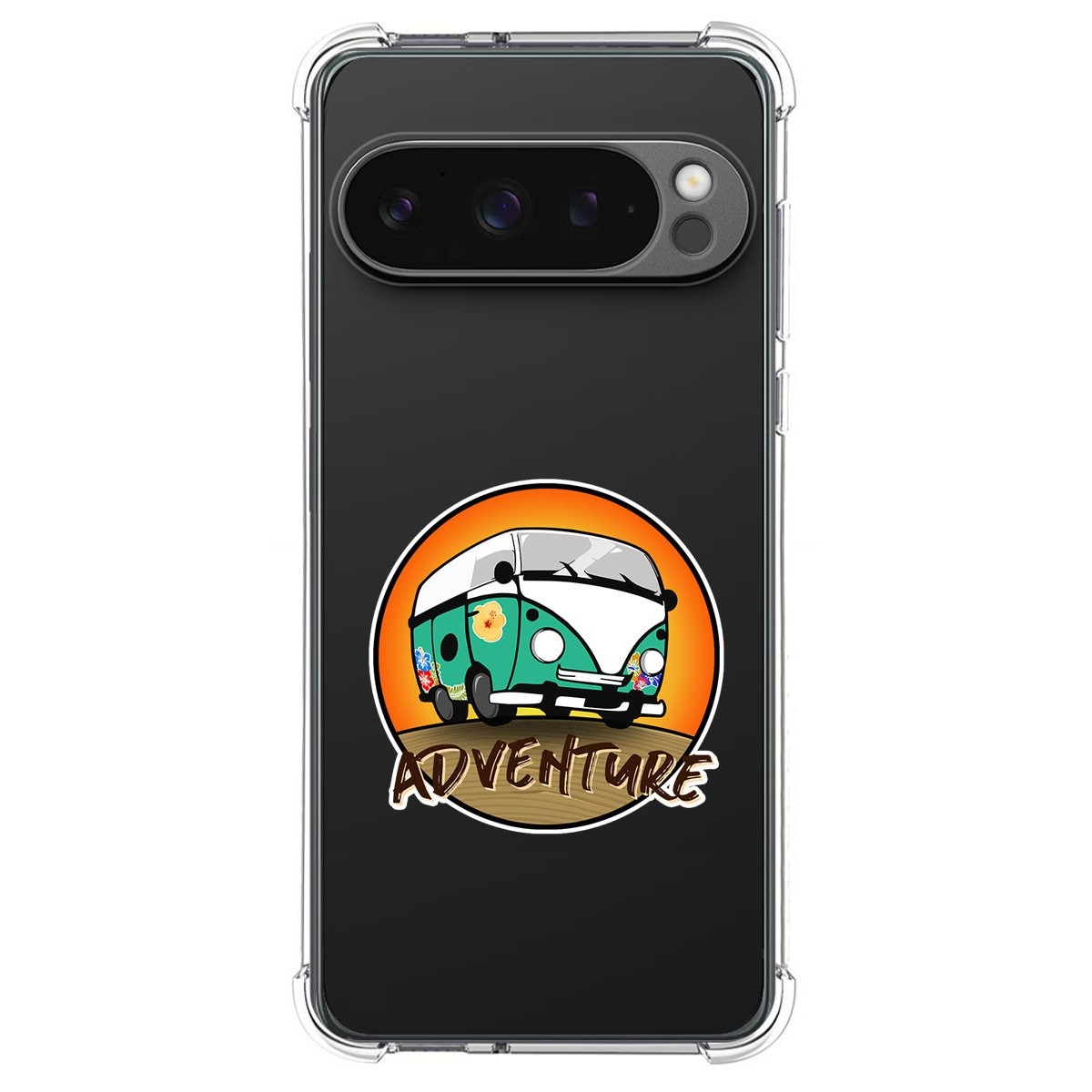 Funda Silicona Antigolpes para Google Pixel 9 Pro XL 5G diseño Adventure Dibujos