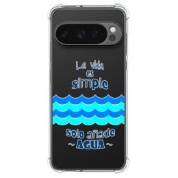 Funda Silicona Antigolpes para Google Pixel 9 Pro XL 5G diseño Agua Dibujos