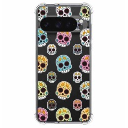 Funda Silicona Antigolpes para Google Pixel 9 Pro XL 5G diseño Catrina Dibujos