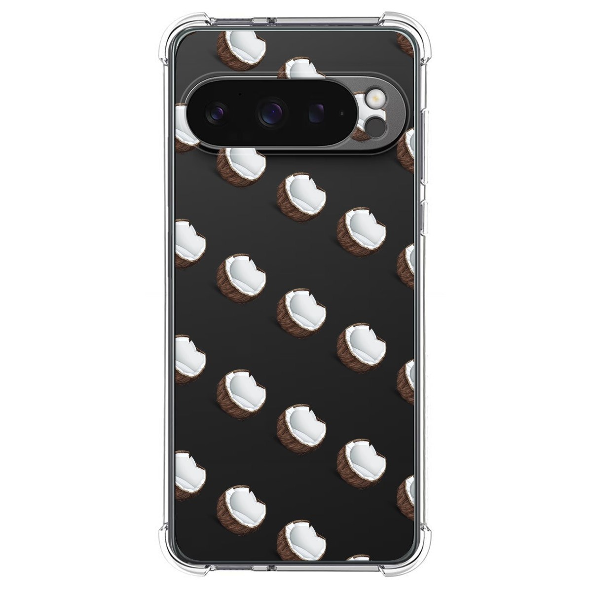 Funda Silicona Antigolpes para Google Pixel 9 Pro XL 5G diseño Cocos Dibujos