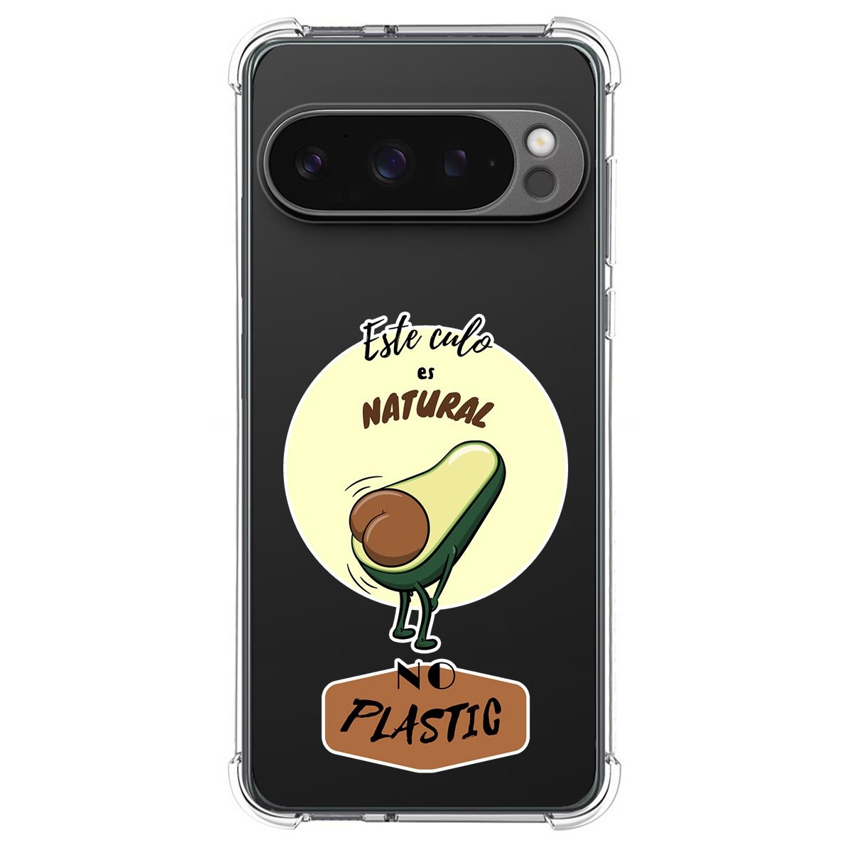 Funda Silicona Antigolpes para Google Pixel 9 Pro XL 5G diseño Culo Natural Dibujos