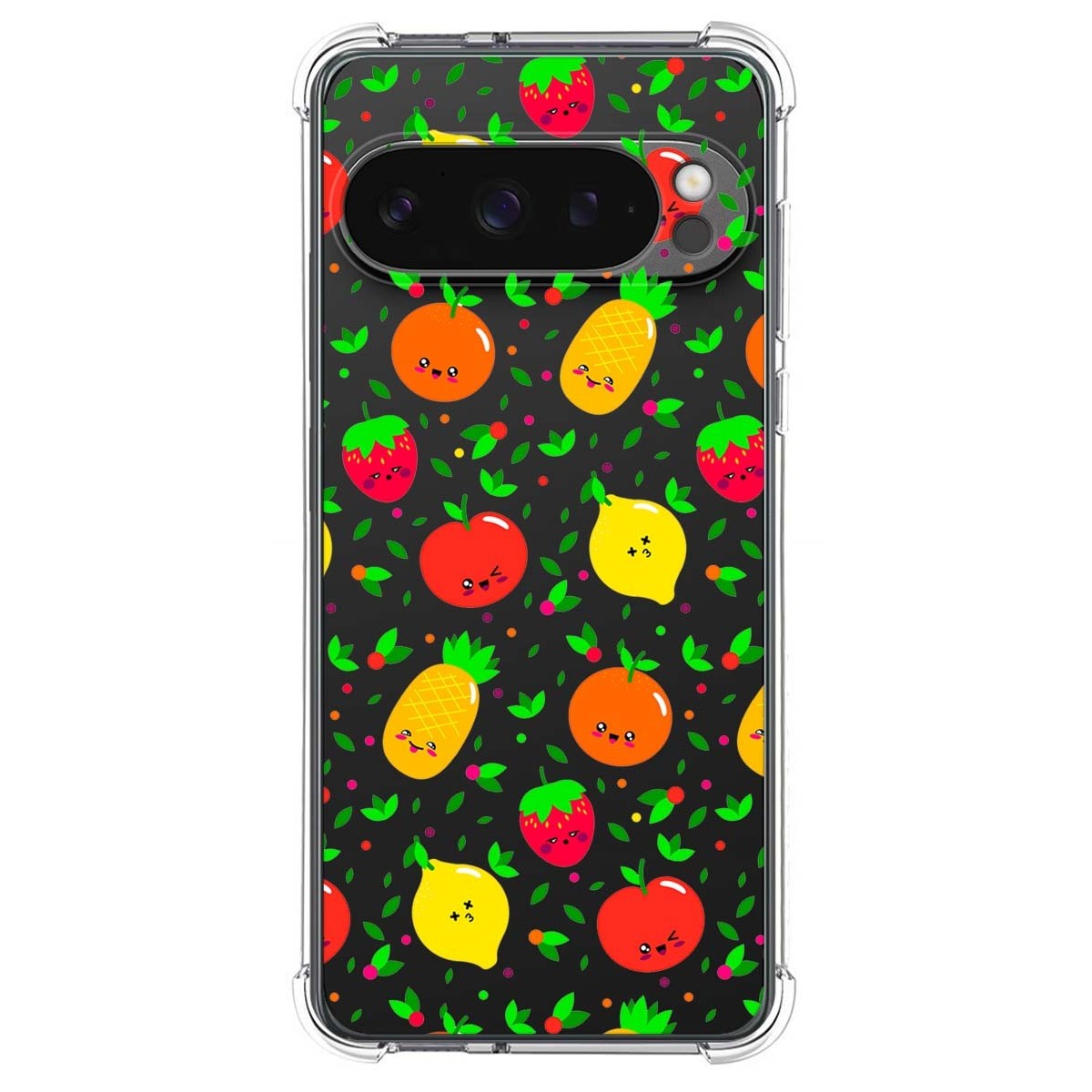 Funda Silicona Antigolpes para Google Pixel 9 Pro XL 5G diseño Frutas 01 Dibujos