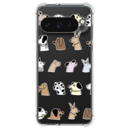 Funda Silicona Antigolpes para Google Pixel 9 Pro XL 5G diseño Perros Dibujos