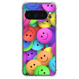 Funda Silicona Antigolpes para Google Pixel 9 Pro XL 5G diseño Smile Dibujos