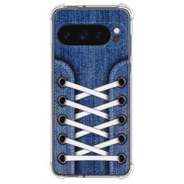 Funda Silicona Antigolpes para Google Pixel 9 Pro XL 5G diseño Zapatillas 01 Dibujos