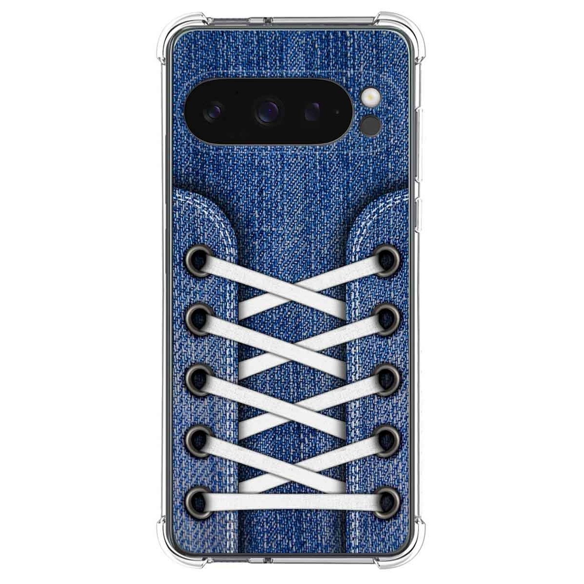 Funda Silicona Antigolpes para Google Pixel 9 Pro XL 5G diseño Zapatillas 01 Dibujos