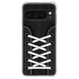 Funda Silicona Antigolpes para Google Pixel 9 Pro XL 5G diseño Zapatillas 02 Dibujos