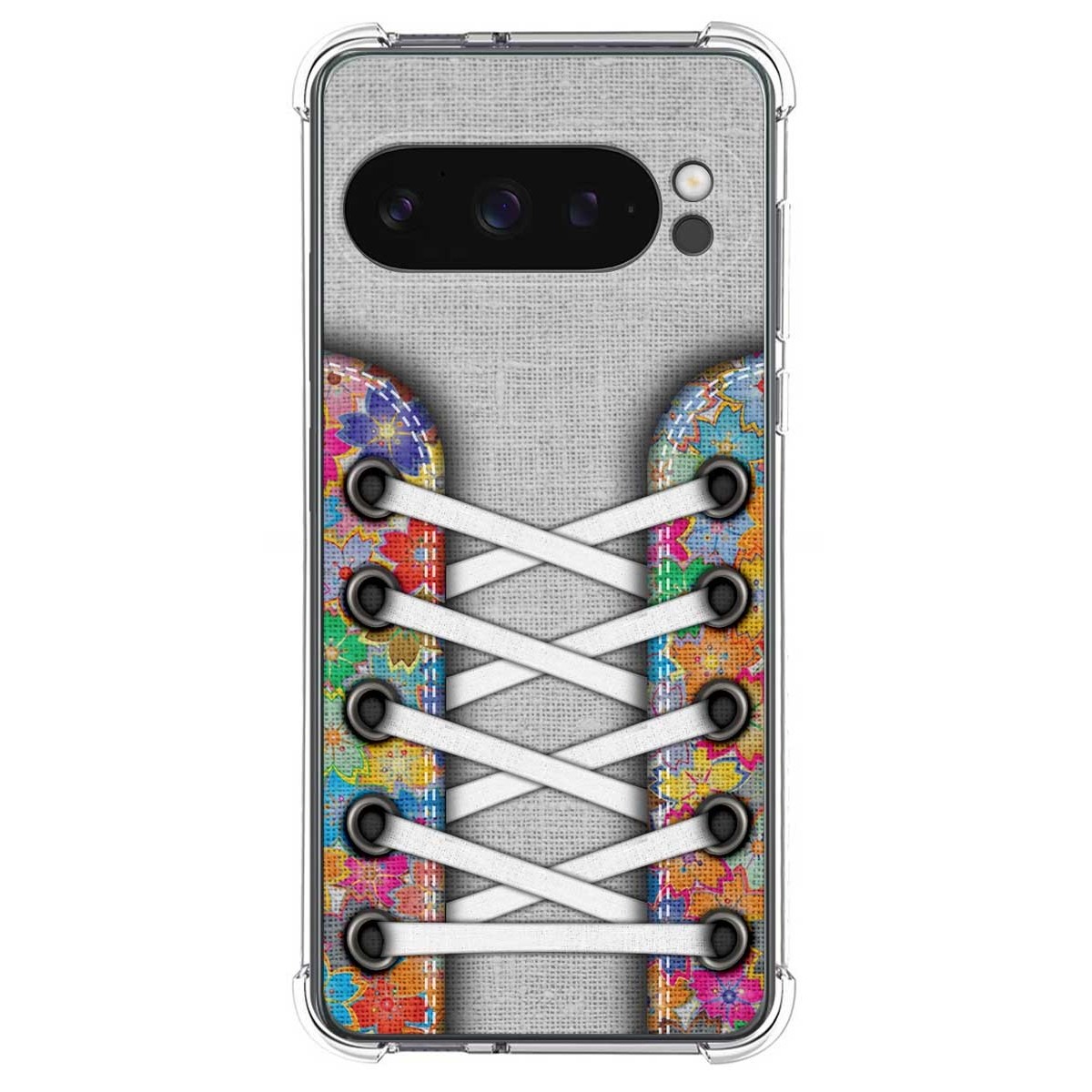 Funda Silicona Antigolpes para Google Pixel 9 Pro XL 5G diseño Zapatillas 04 Dibujos