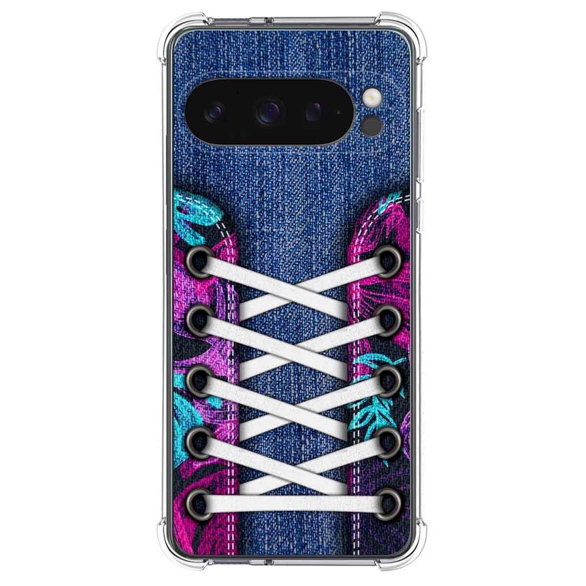 Funda Silicona Antigolpes para Google Pixel 9 Pro XL 5G diseño Zapatillas 06 Dibujos