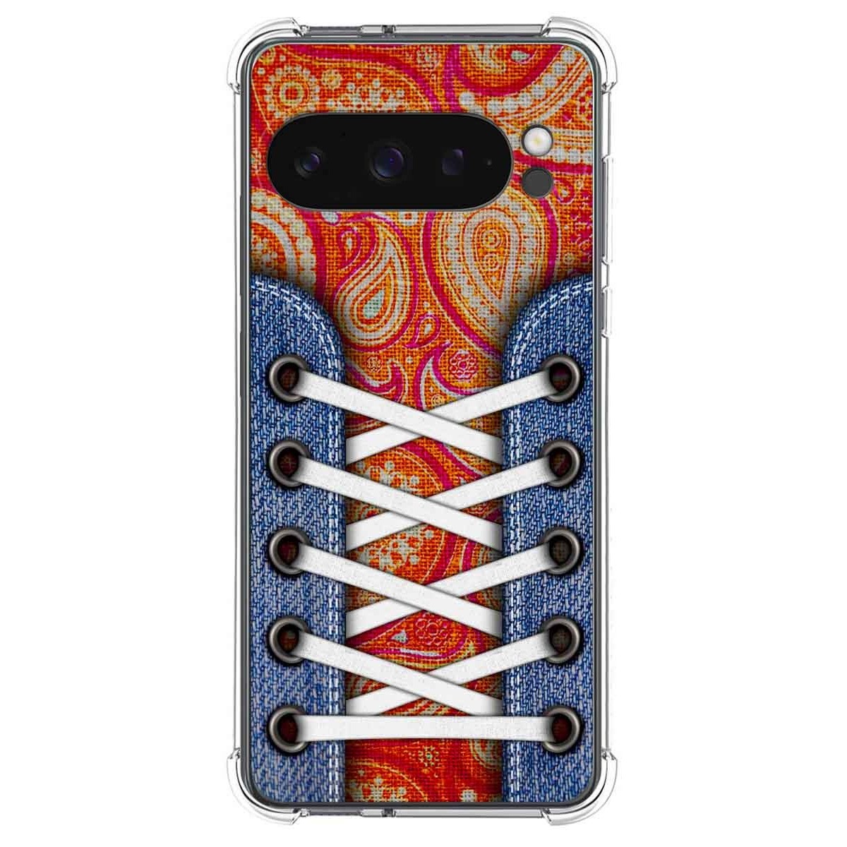 Funda Silicona Antigolpes para Google Pixel 9 Pro XL 5G diseño Zapatillas 10 Dibujos