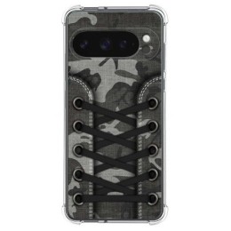 Funda Silicona Antigolpes para Google Pixel 9 Pro XL 5G diseño Zapatillas 15 Dibujos