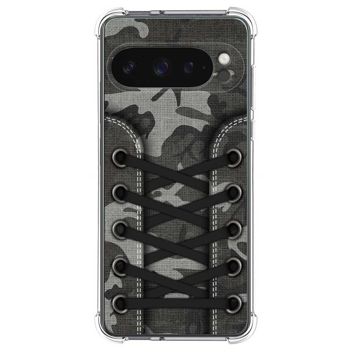 Funda Silicona Antigolpes para Google Pixel 9 Pro XL 5G diseño Zapatillas 15 Dibujos