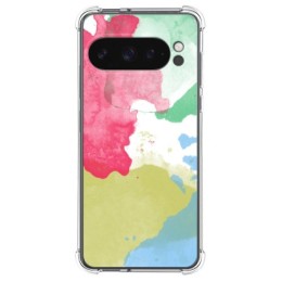 Funda Silicona Antigolpes para Google Pixel 9 Pro XL 5G diseño Acuarela 02 Dibujos