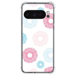 Funda Silicona Antigolpes para Google Pixel 9 Pro XL 5G diseño Flores 06 Dibujos