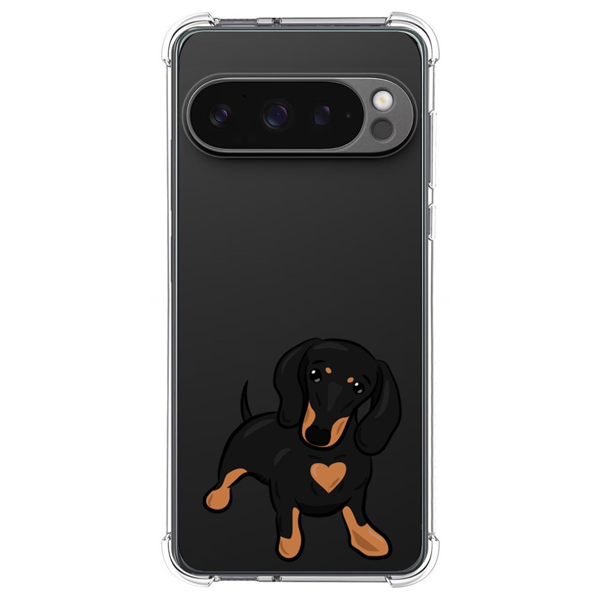 Funda Silicona Antigolpes para Google Pixel 9 Pro XL 5G diseño Perros 04 Dibujos