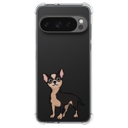 Funda Silicona Antigolpes para Google Pixel 9 Pro XL 5G diseño Perros 05 Dibujos