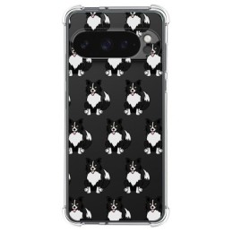 Funda Silicona Antigolpes para Google Pixel 9 Pro XL 5G diseño Perros 07 Dibujos