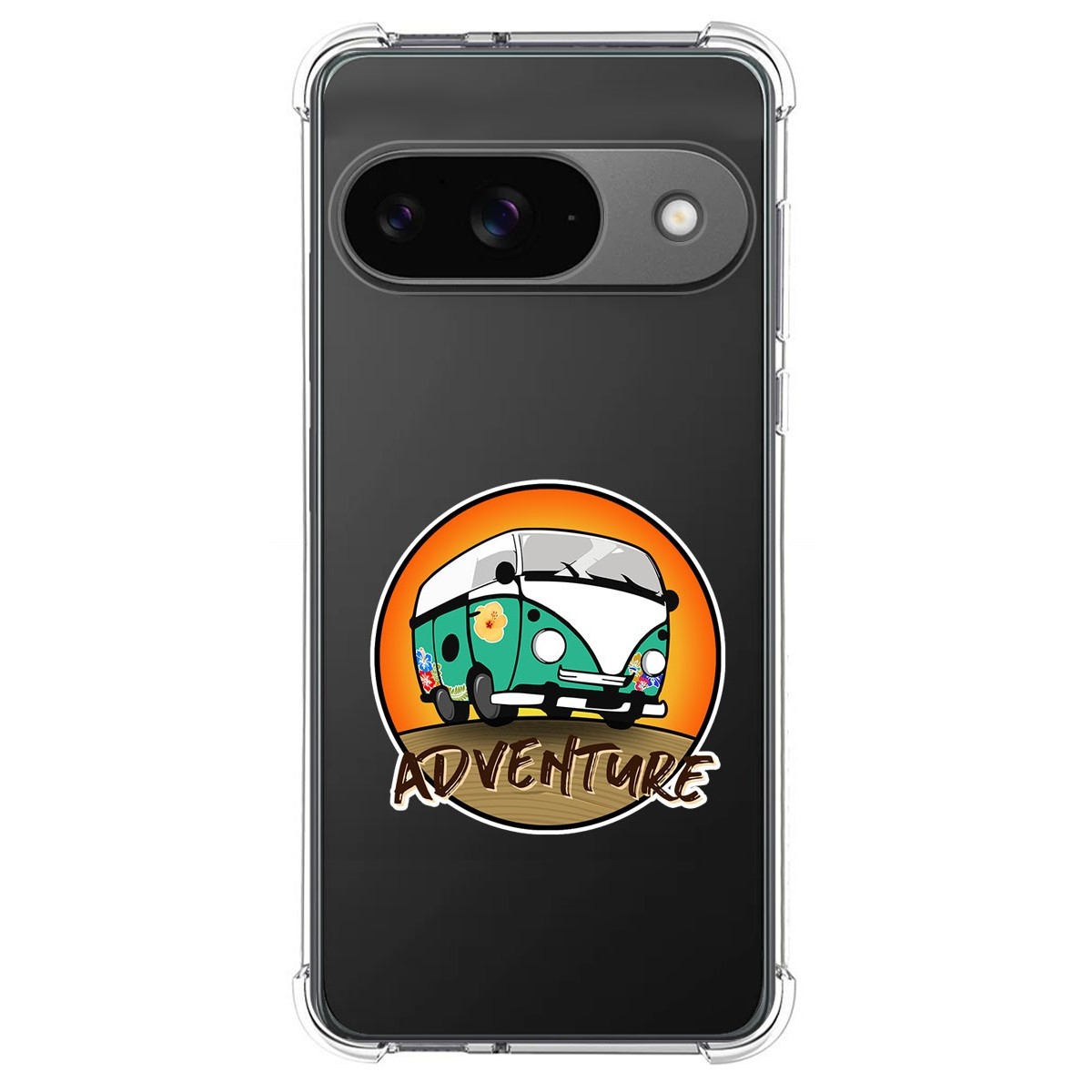 Funda Silicona Antigolpes para Google Pixel 9 5G diseño Adventure Dibujos